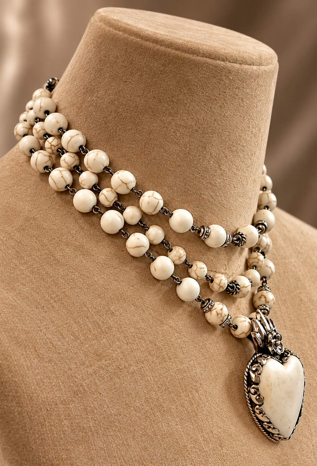“Crème Fraîche” Choker Necklace