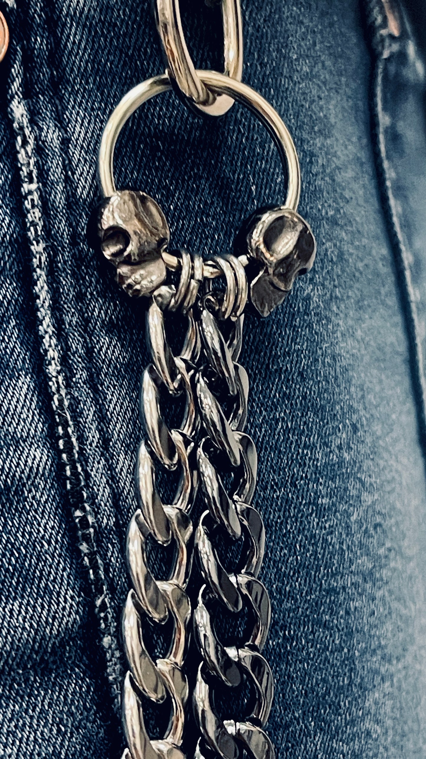 2 Strand Ombre Chain Belt