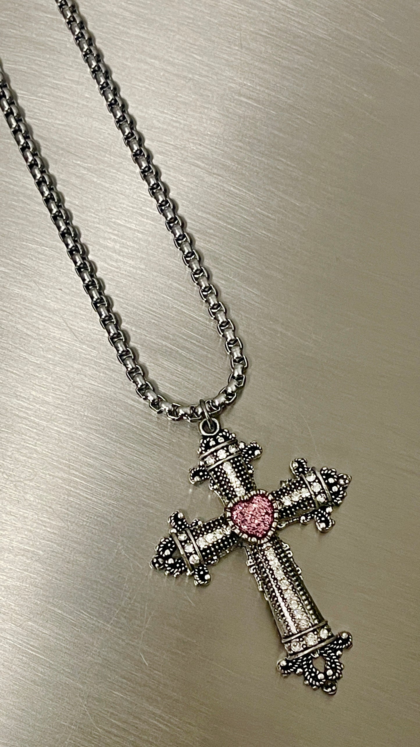 “Pink Heart” 3DCross