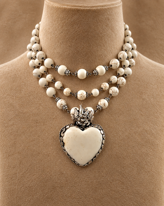 “Crème Fraîche” Choker Necklace