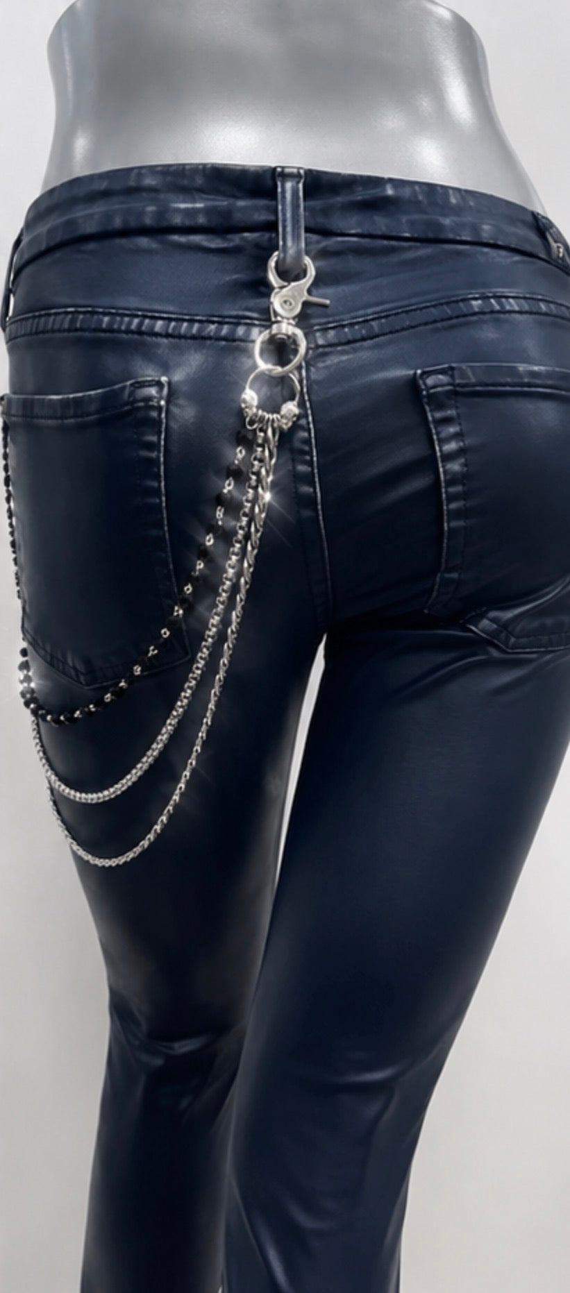 “Black Star Wing” Chain Belt