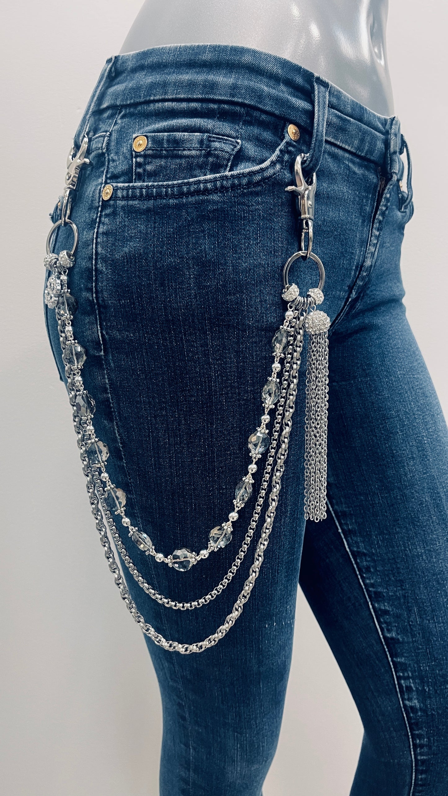 “Crystal Vice” Chain Belt