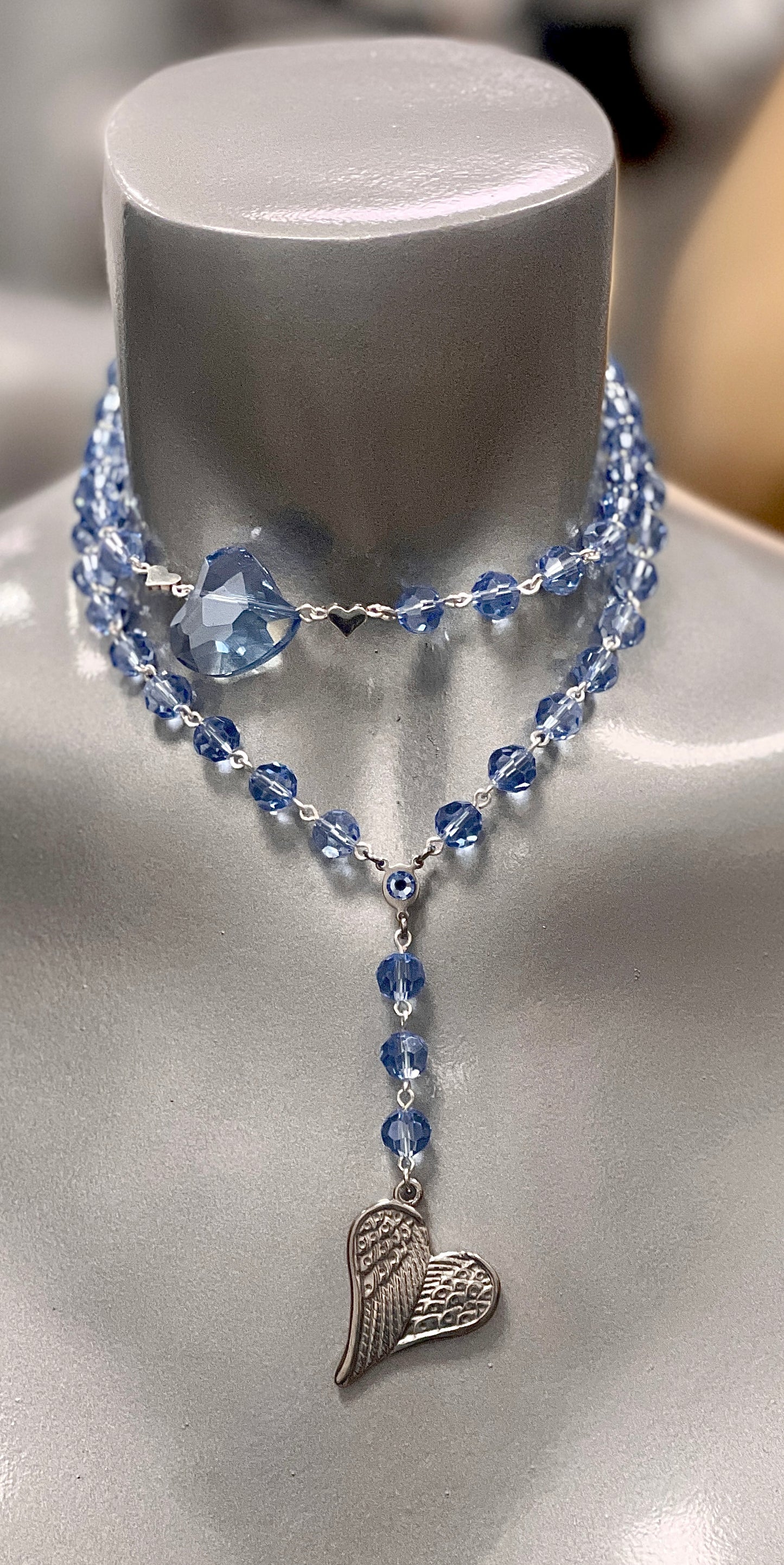 “Closer To Your Heart” Crystal Choker