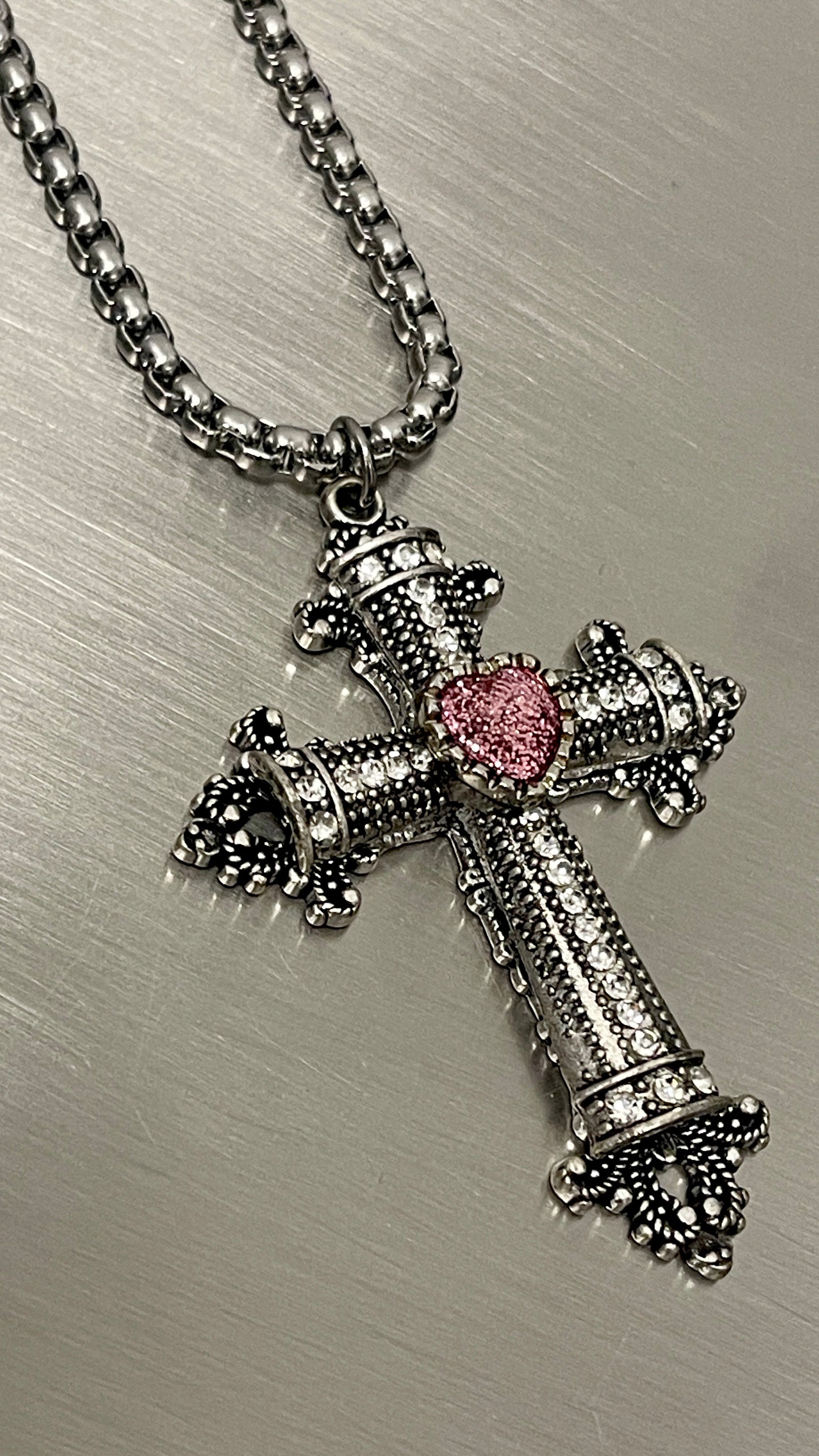 “Pink Heart” 3DCross