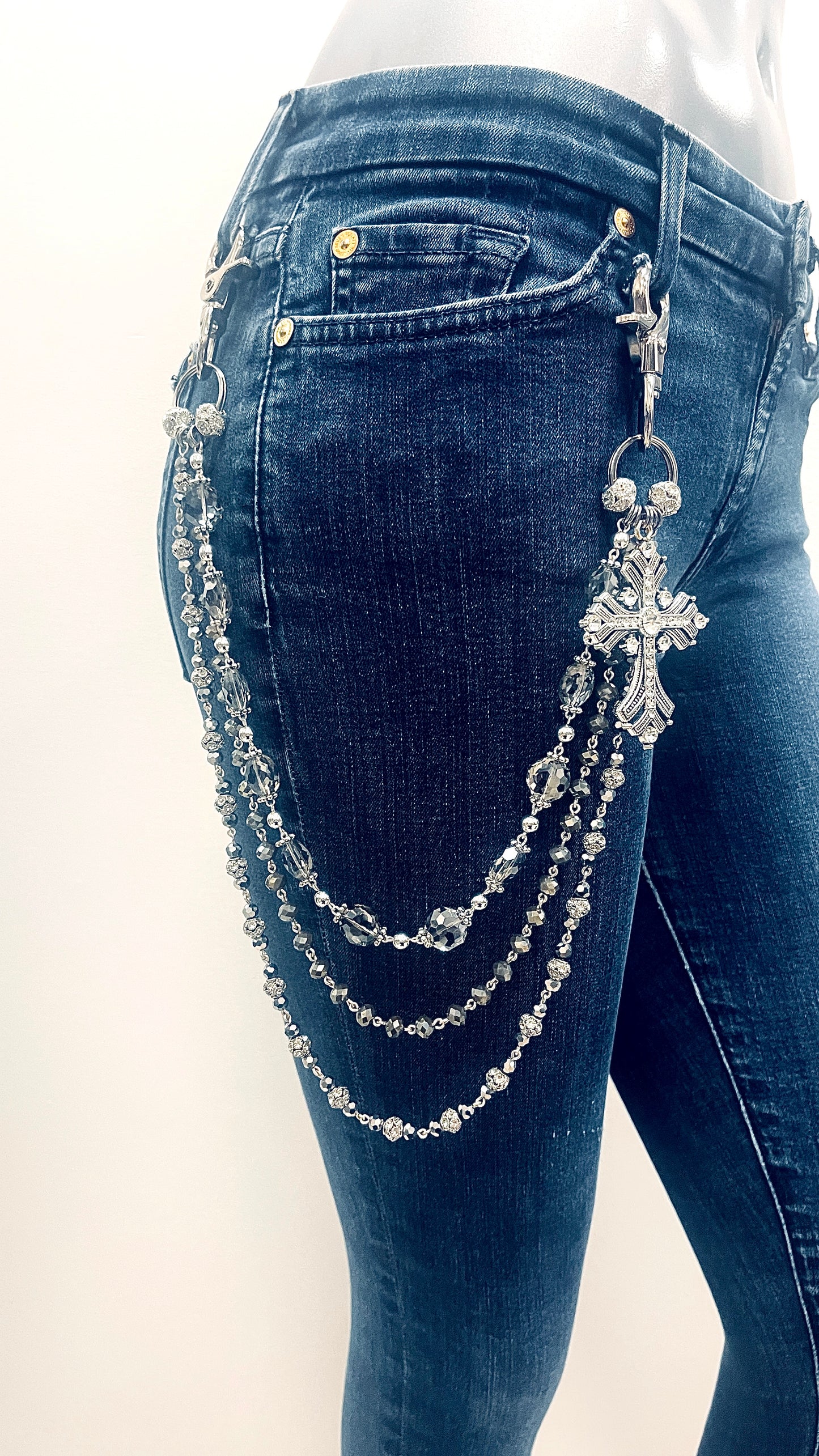 “Crystal Drip” Silver