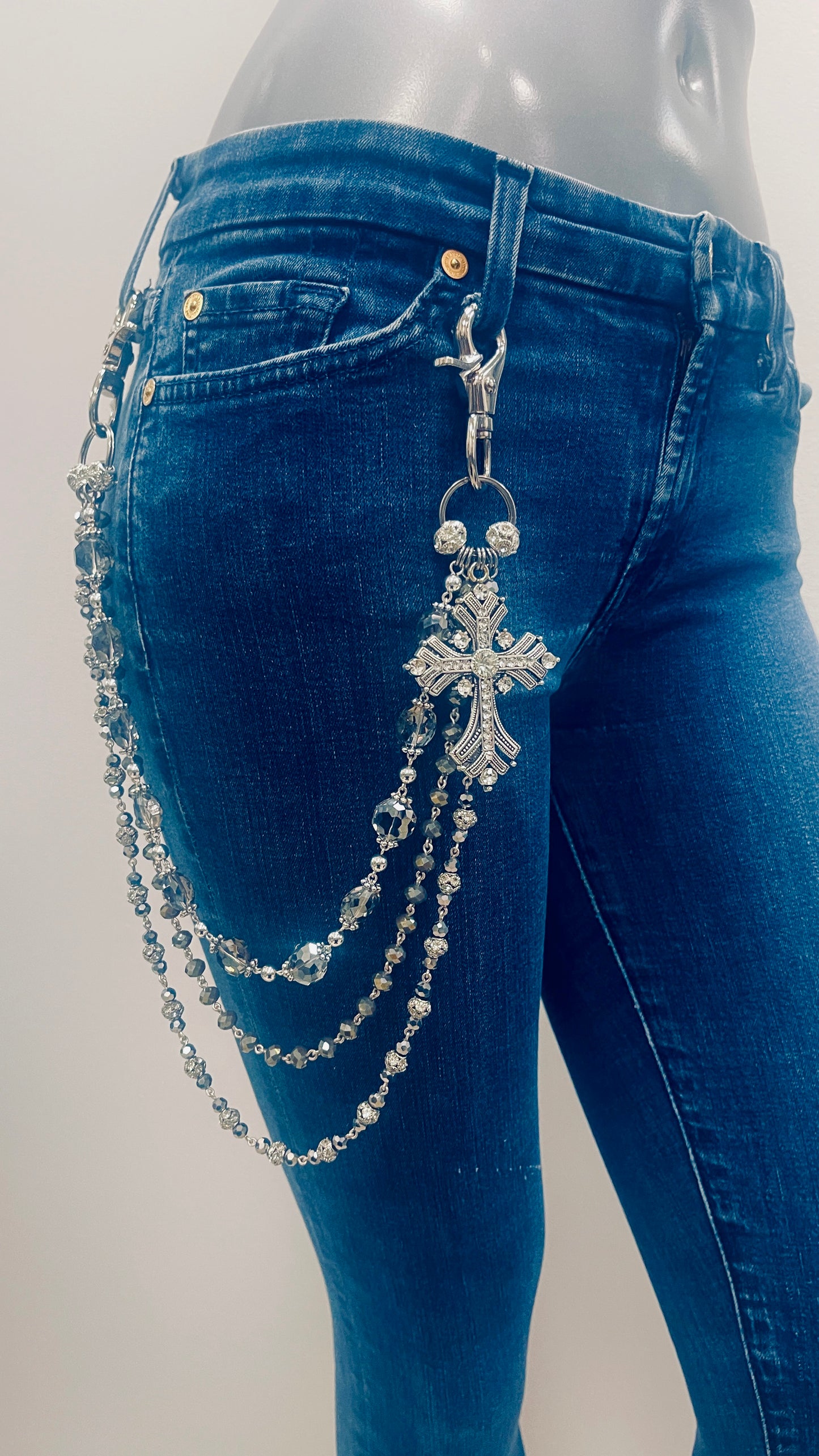 “Crystal Drip” Silver