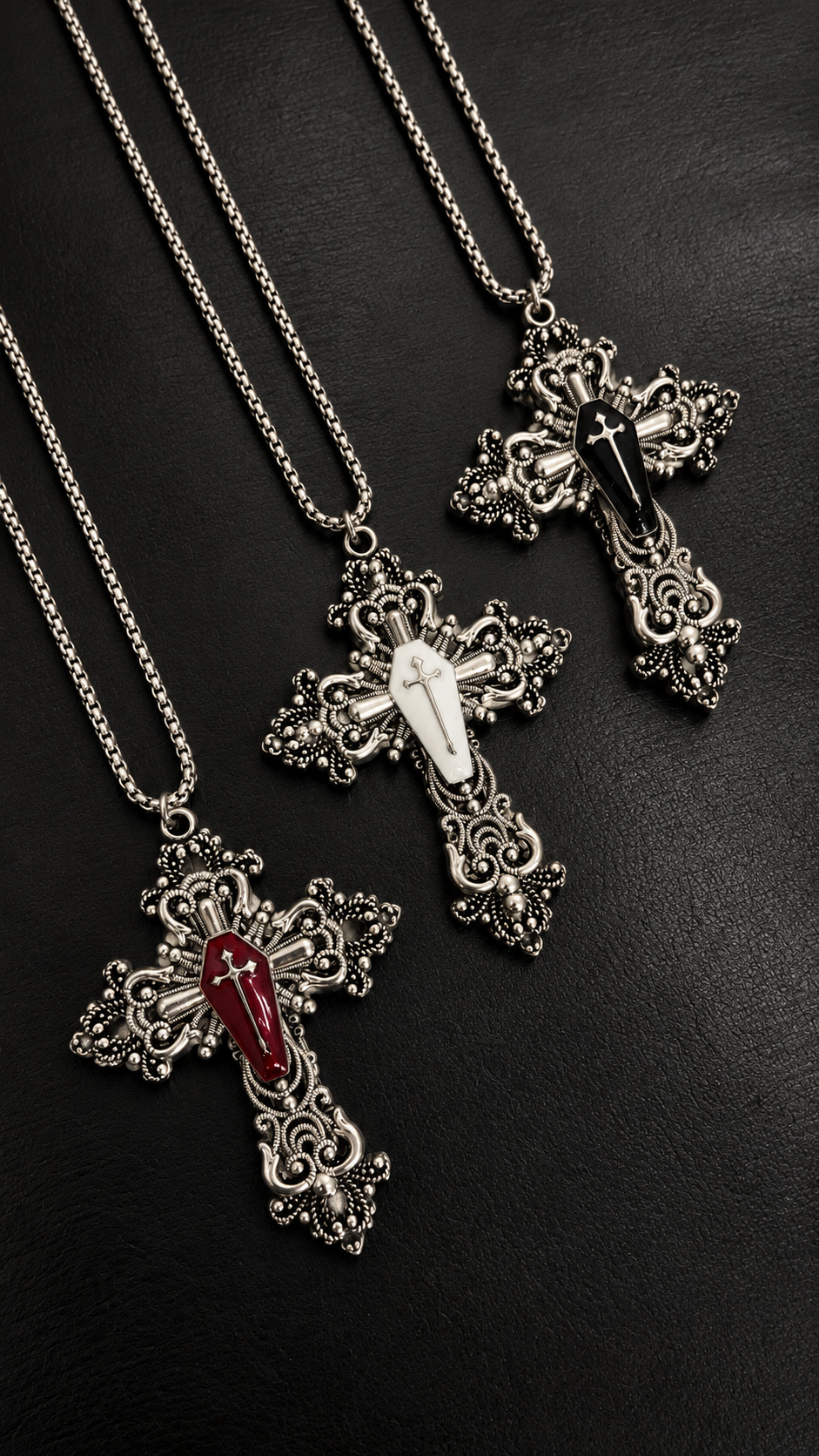 “3D Coffin Crosses”
