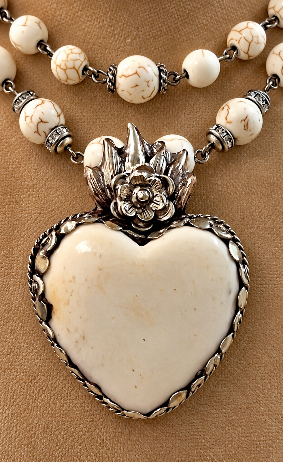 “Crème Fraîche” Choker Necklace