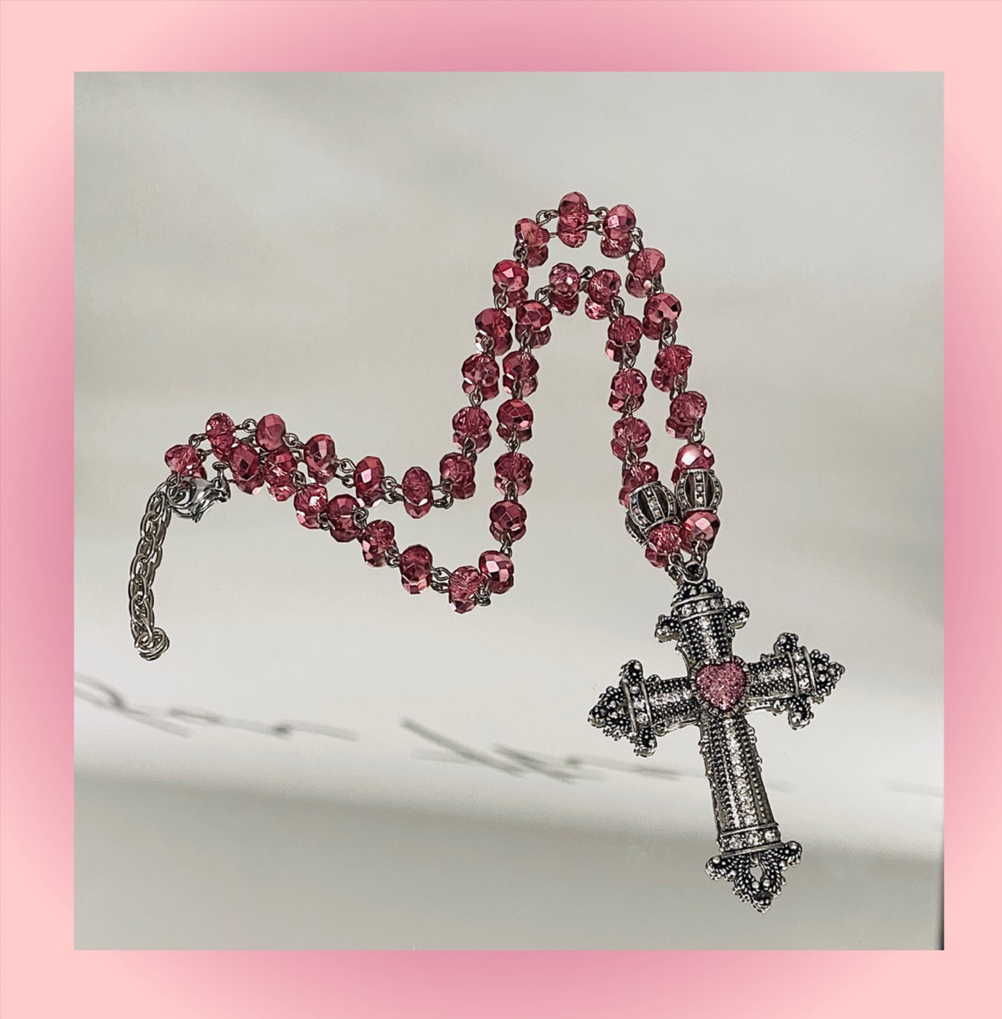 “Pinky Swear” 3DCross Necklace