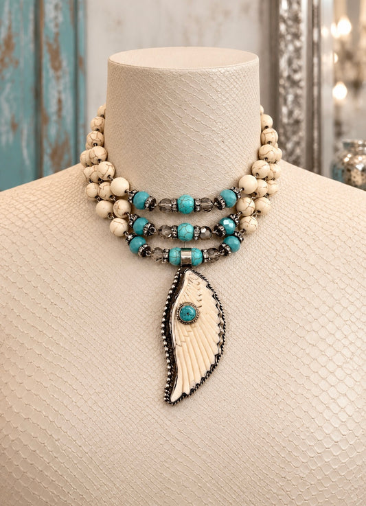 “Flight Risk” 3 Strand Choker