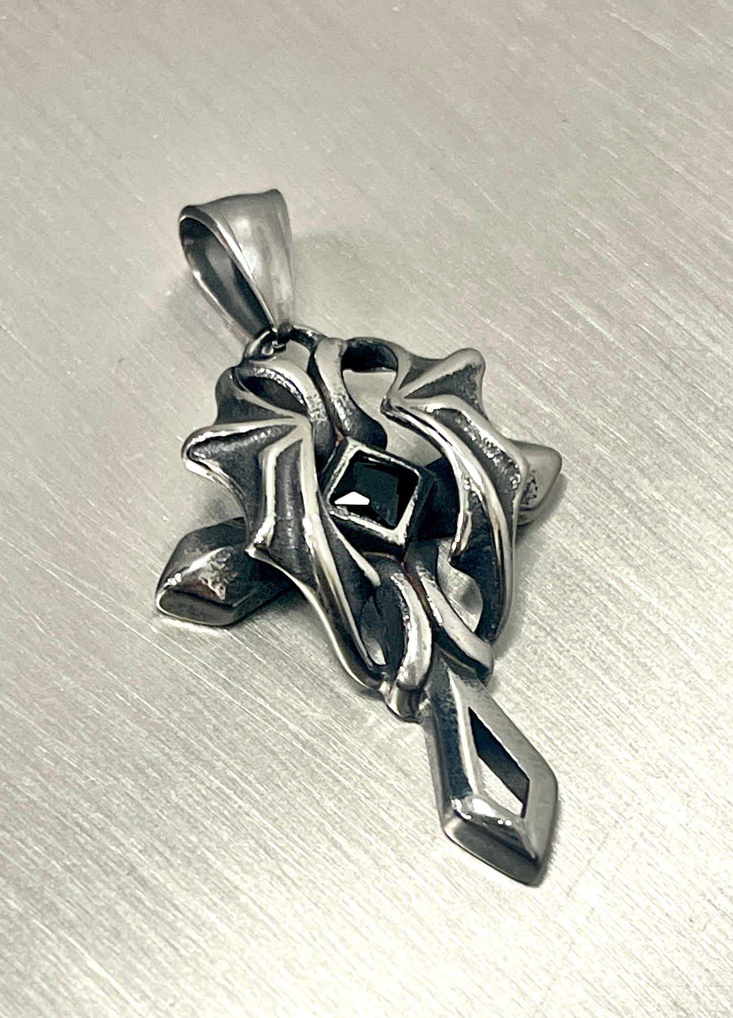 “Demon Wings” Cross
