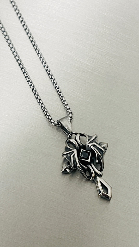 “Demon Wings” Cross