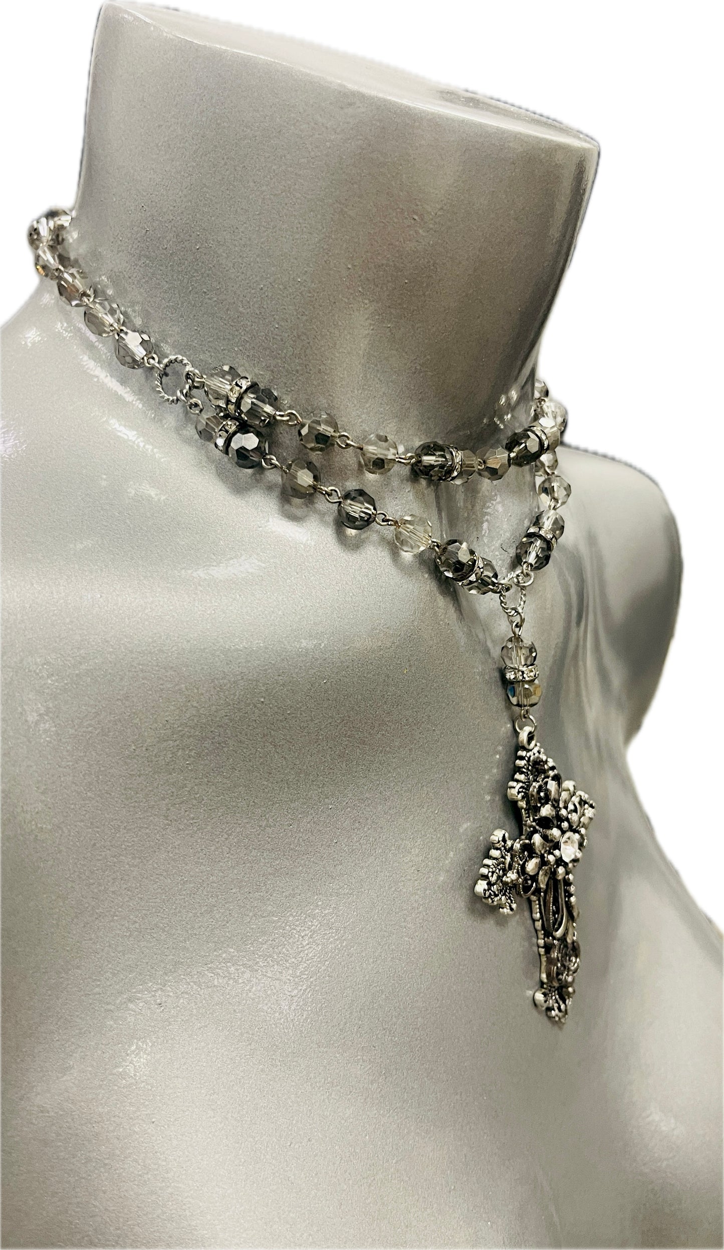 “Devoted” 3DCross Choker