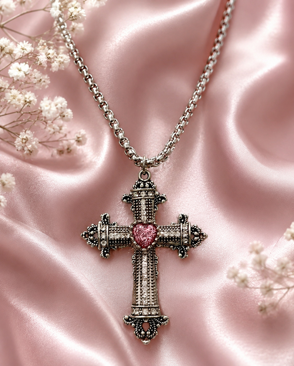 “Pink Heart” 3DCross