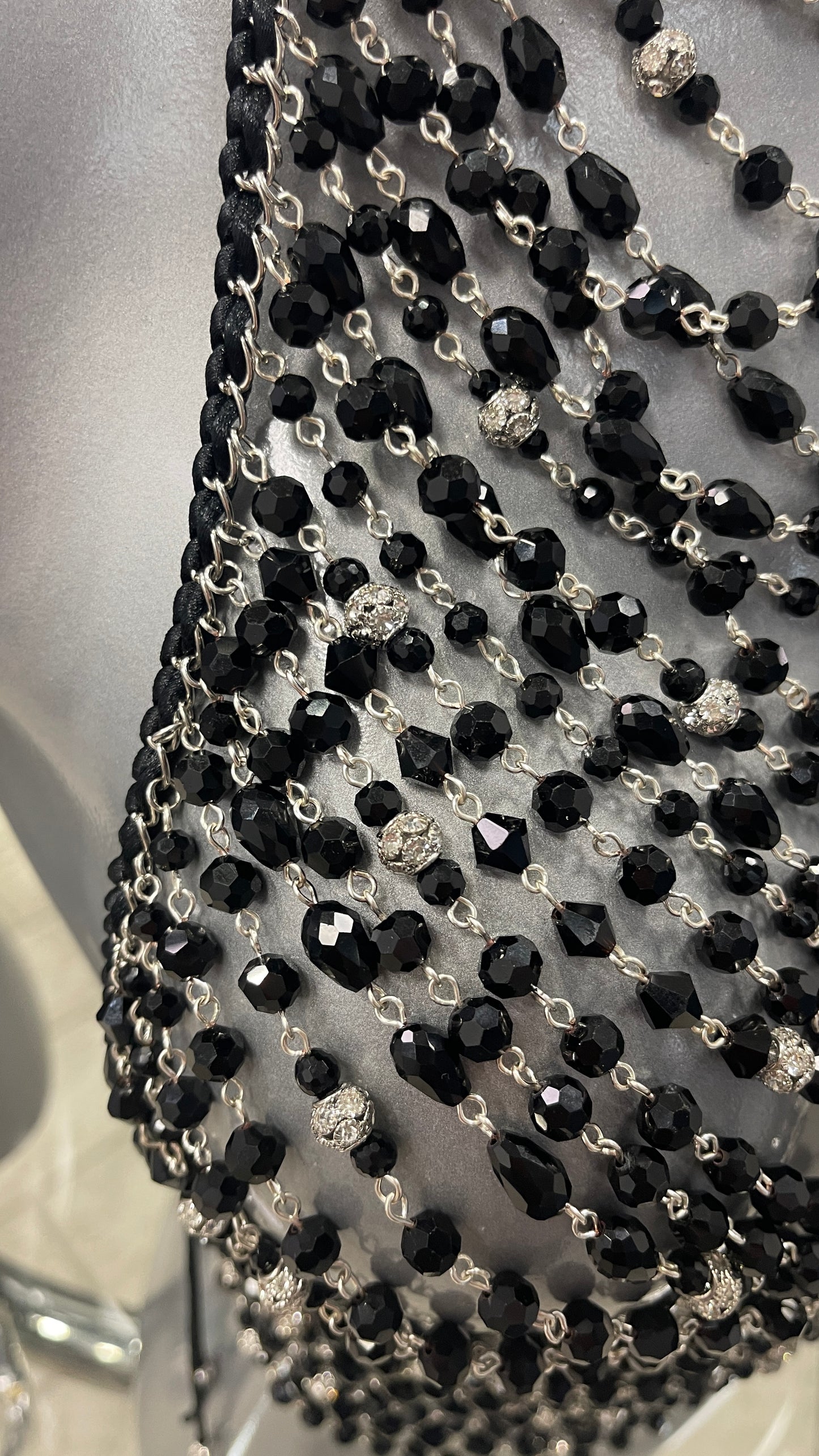 “Strangle Hold” Crystal Halter