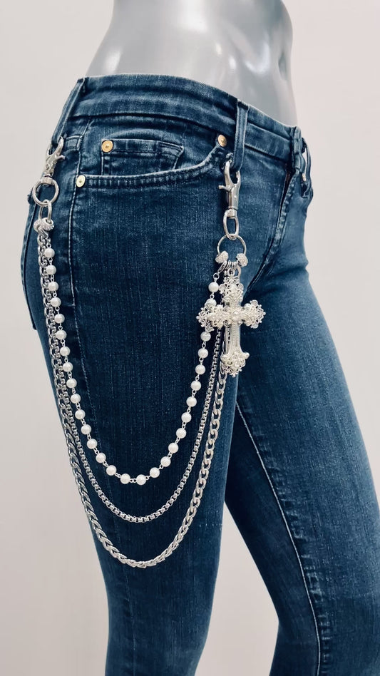“Pearl” Chain Belt