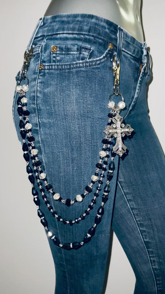 “Crystal Drip” Midnite Blu